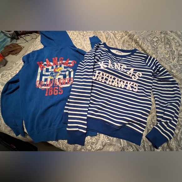 HUGE Kansas Jayhawks Clothing Lot - Tons Of Victoria Secret Pink - Picture 3 of 4